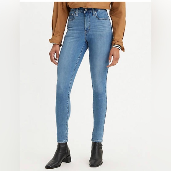 Levi’s 721 HIGH RISE SKINNY WOMEN'S JEANS - Picture 2 of 2